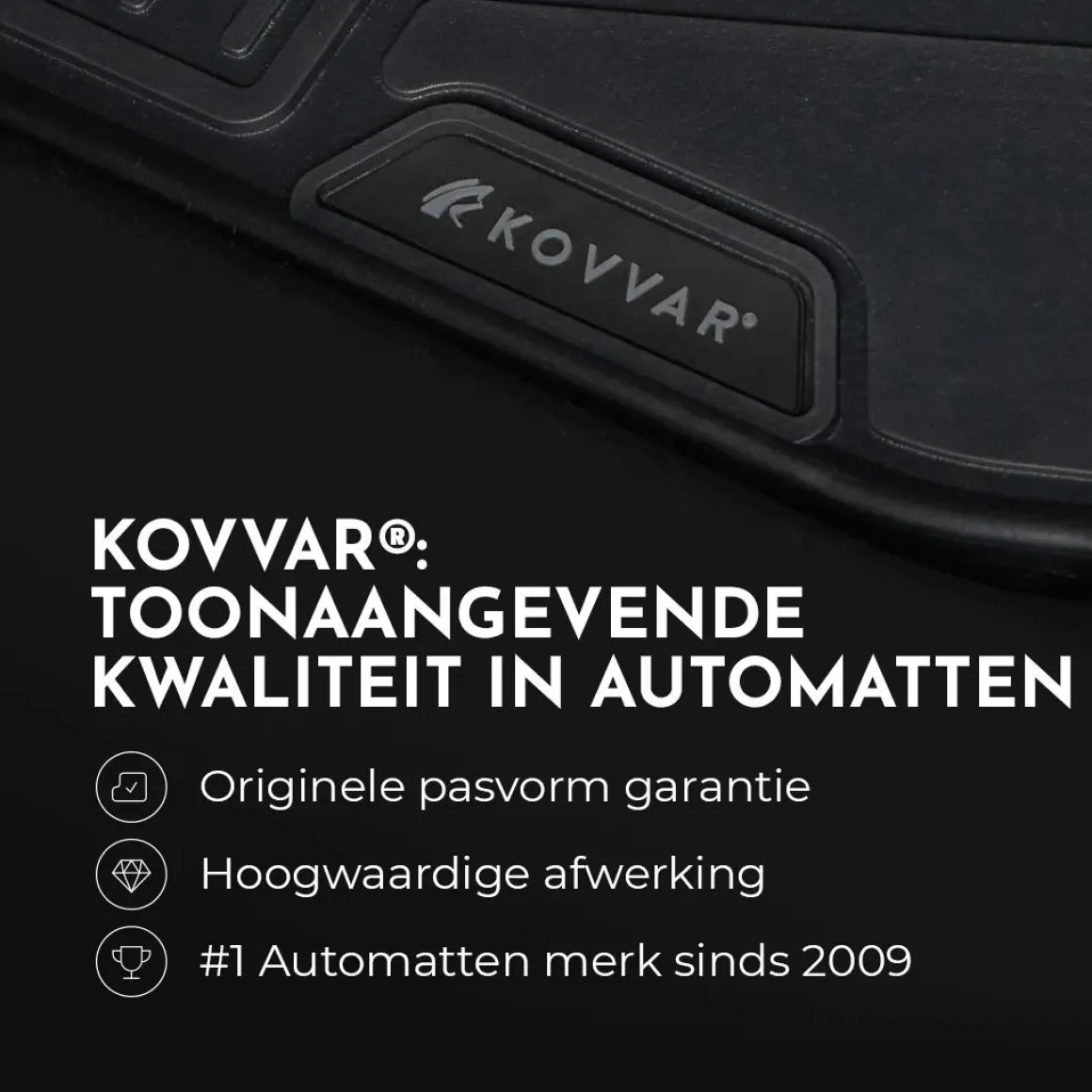 Rubber Kofferbakmat voor Volkswagen Tiguan