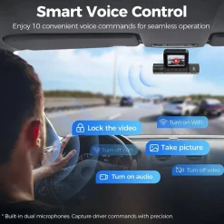 S58 4G 3CH 4K Wifi GPS dashcam