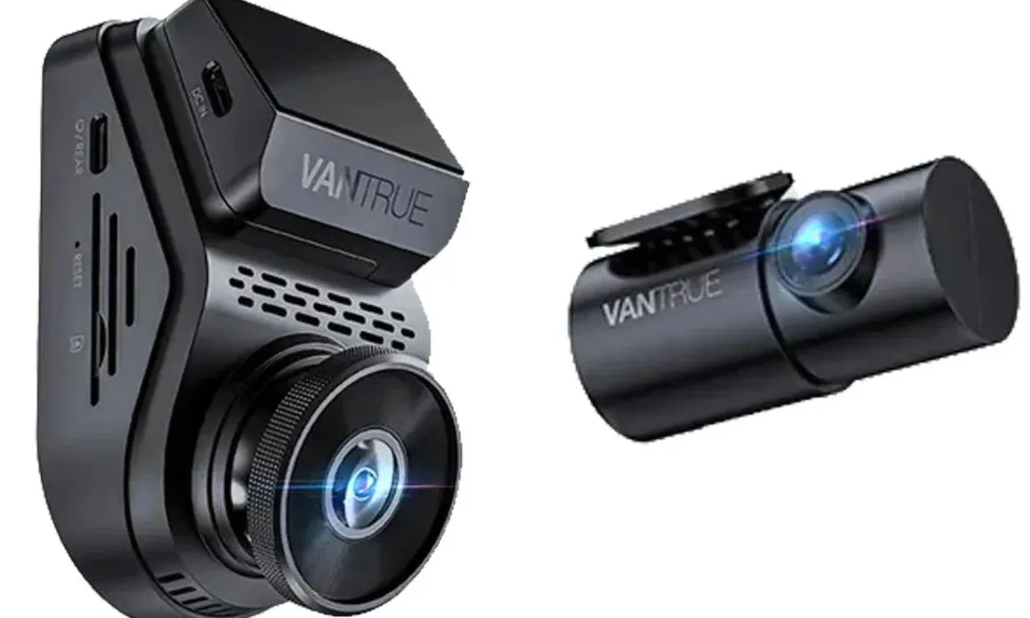 S1 Pro Dual 2.7K Wifi GPS dashcam