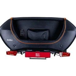 Senja trekhaakkoffer 300 liter+Sarek fietsendrager