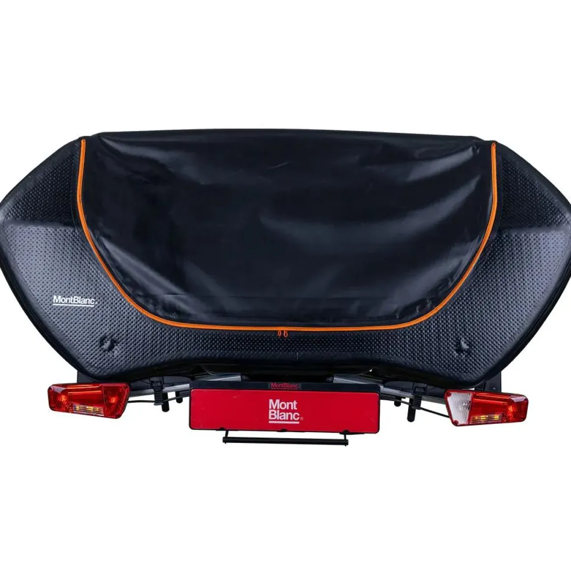 Senja trekhaakkoffer 300 liter+Sarek fietsendrager