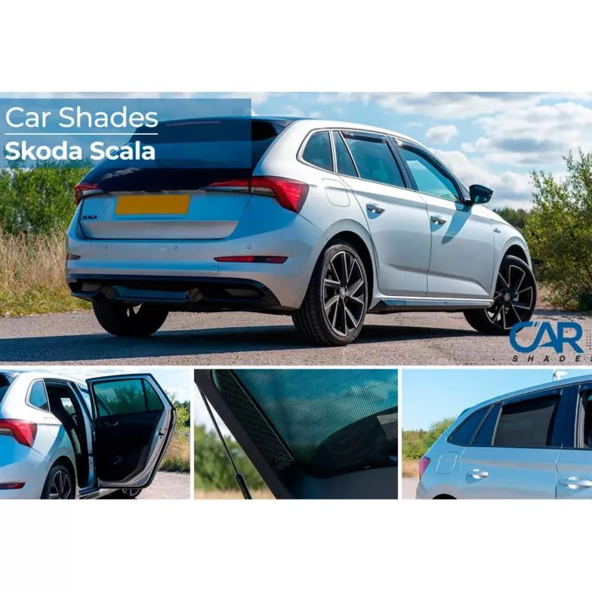 Skoda Scala HB 5 deurs 2019 - Zonneschermen