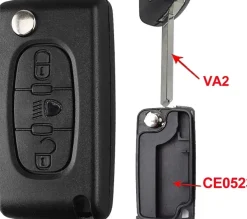 Sleutelbehuizing voor Citroen/Peugeot/Fiat