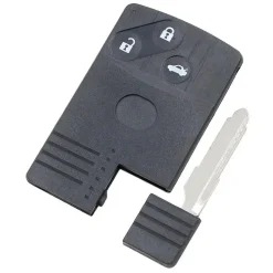Smart key behuizing 3 knops geschikt voor Mazda