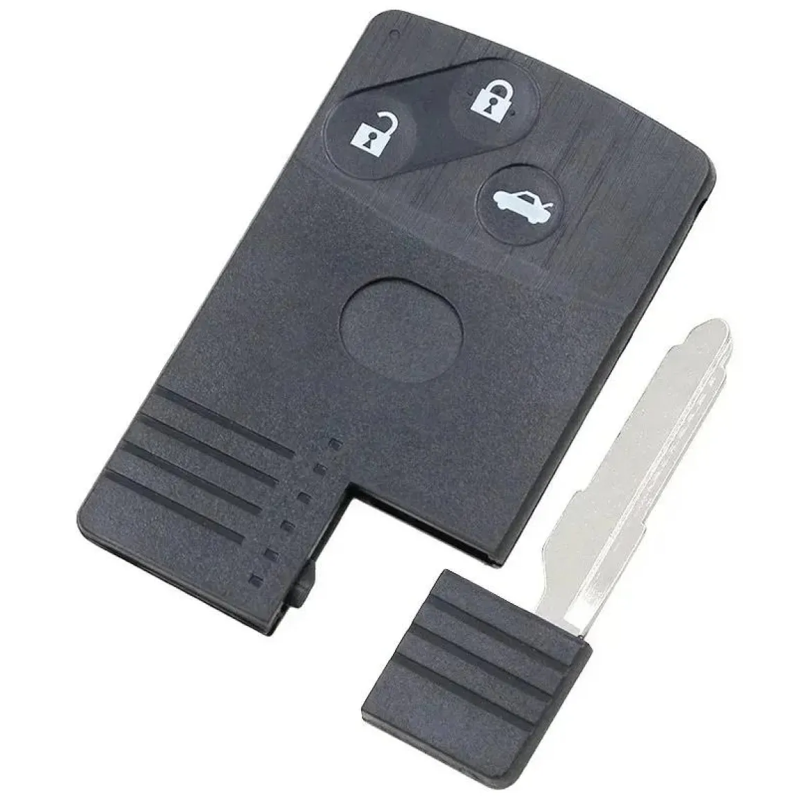 Smart key behuizing 3 knops geschikt voor Mazda