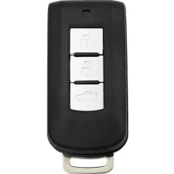 Smart key behuizing 3 knops voor Mitsubishi