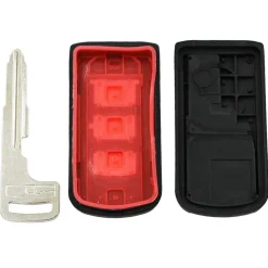 Smart key behuizing 3 knops voor Mitsubishi