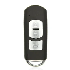 Smart key behuizing 3 knops geschikt voor Mazda