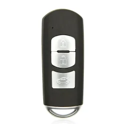 Smart key behuizing 3 knops geschikt voor Mazda