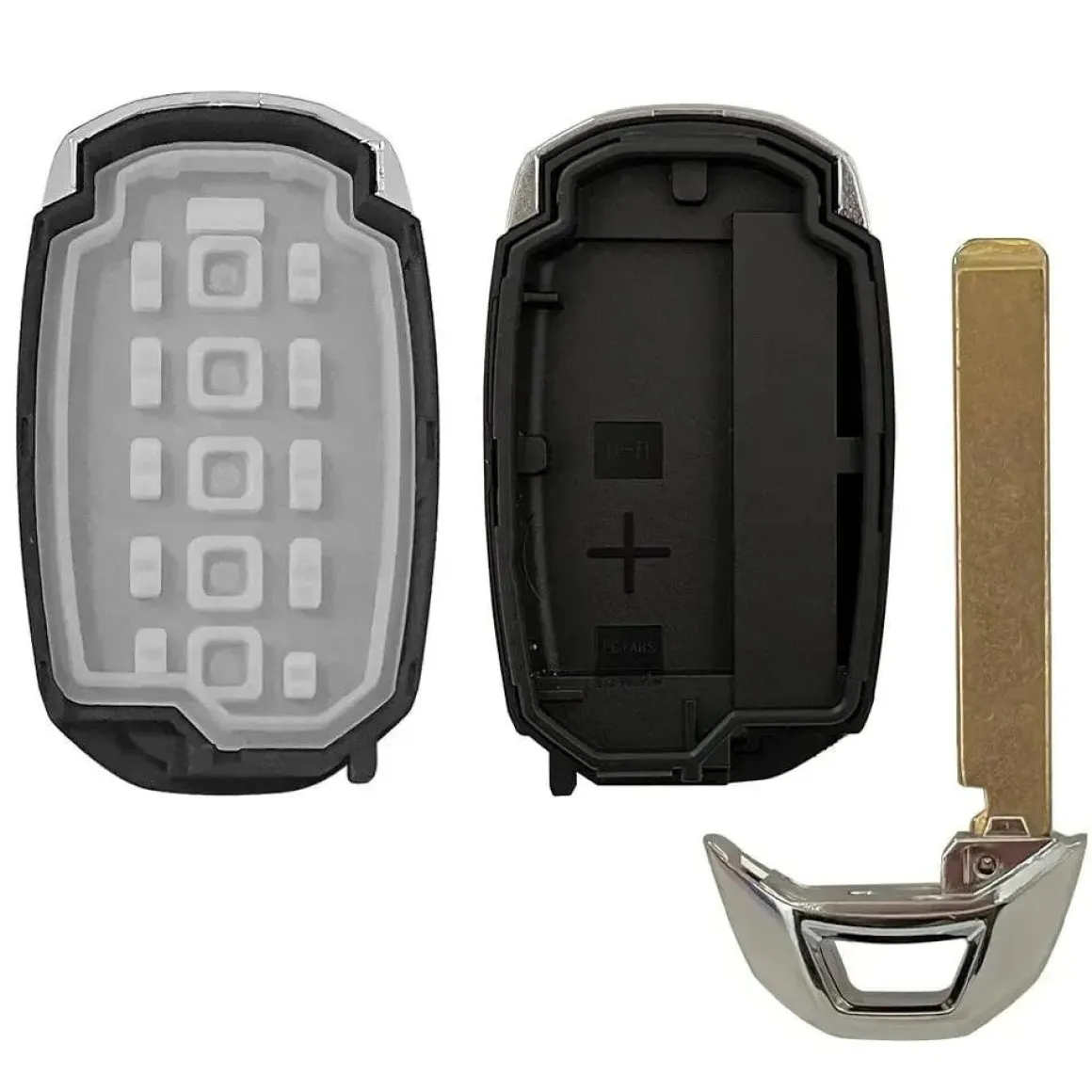 Smart key behuizing 3 knops geschikt voor Hyundai