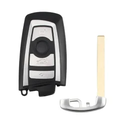 Smart key behuizing 4 knops geschikt voor BMW