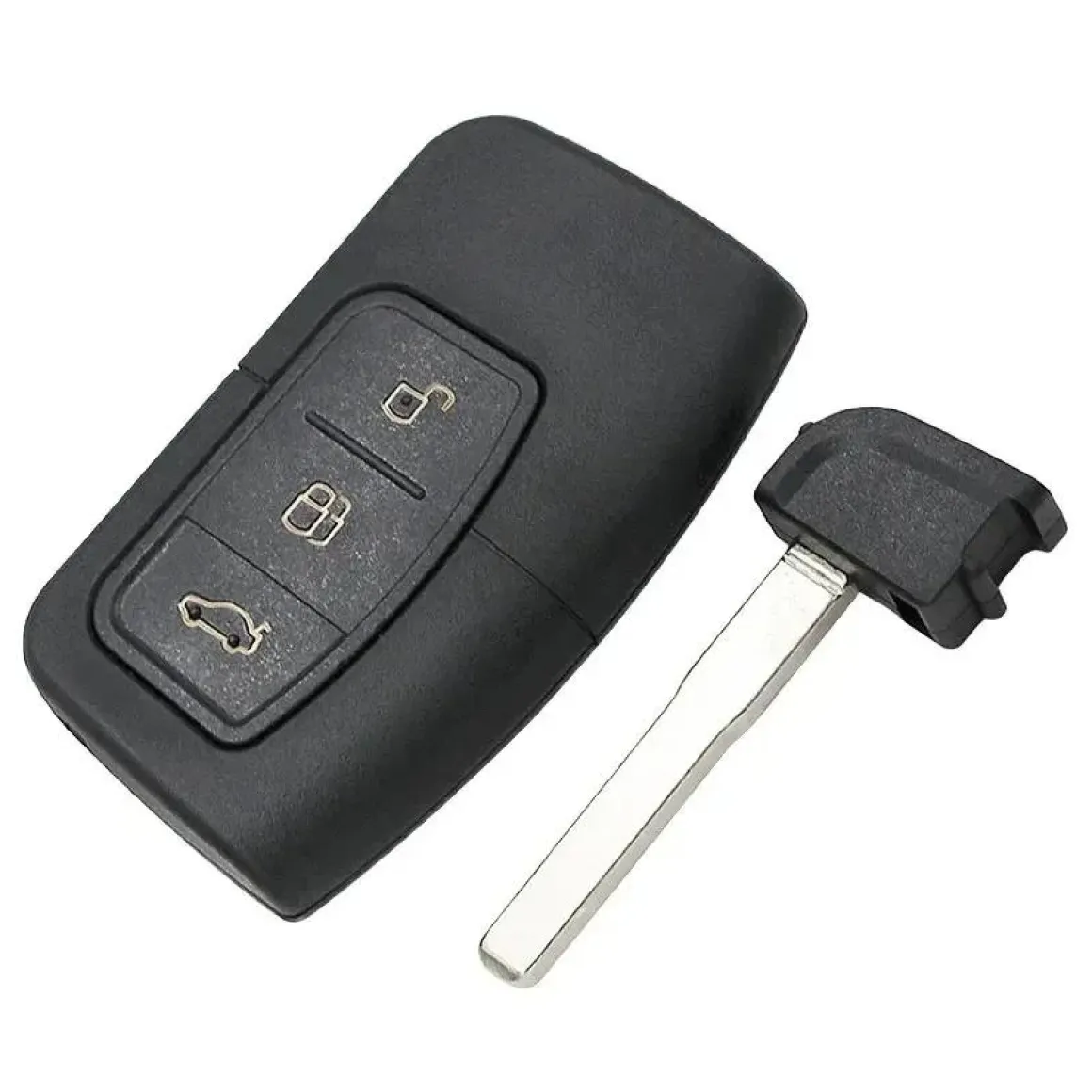 Smart key behuizing 3 knops geschikt voor Ford