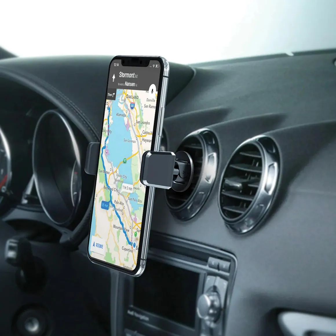Smartphonehouder met 360° draaimechanisme