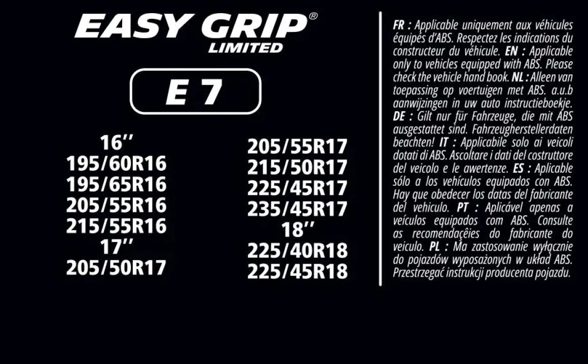 Sneeuwkettingen - Easy Grip - EG-E7