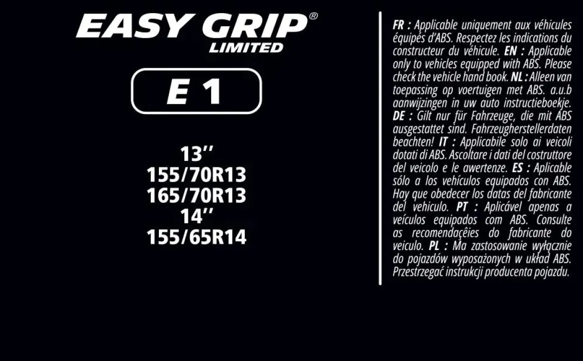 Sneeuwkettingen - Easy Grip - EG-E1