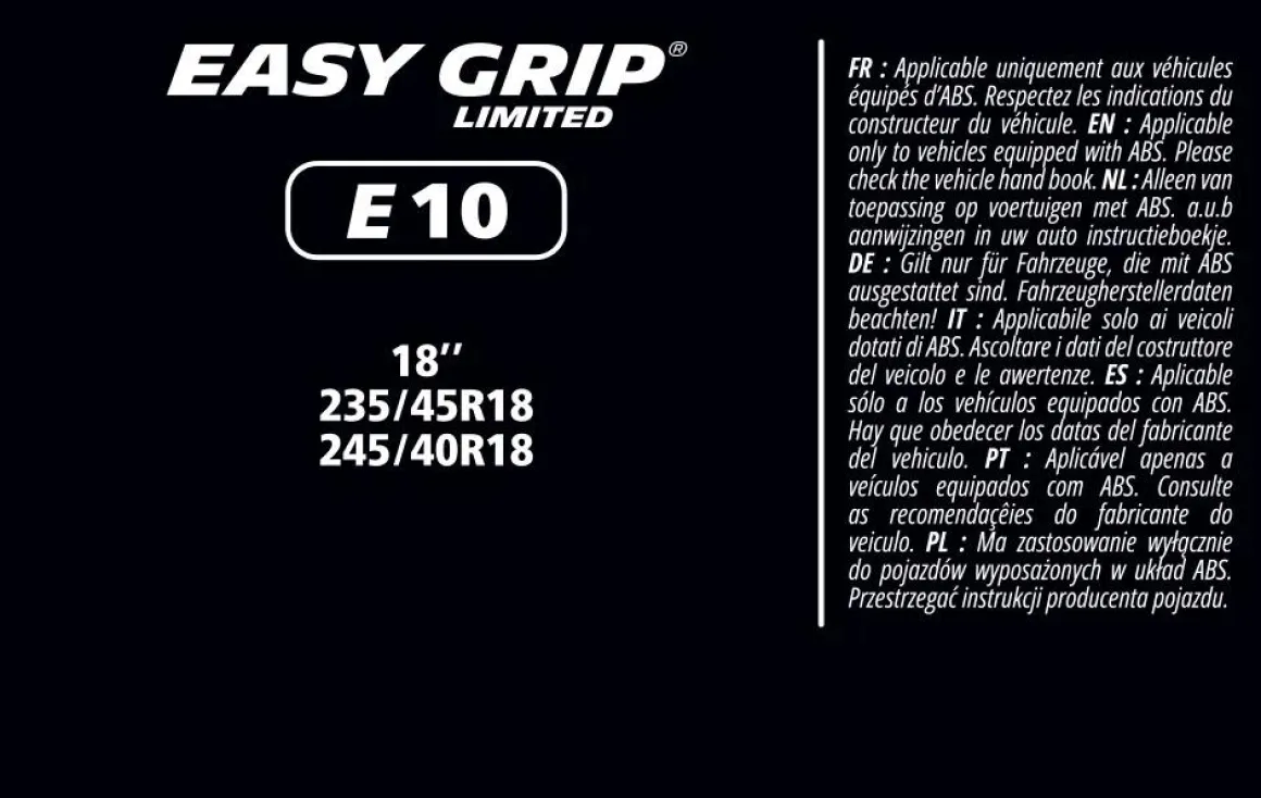 Sneeuwkettingen - Easy Grip - EG-E10
