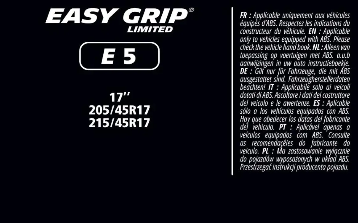 Sneeuwkettingen - Easy Grip - EG-E5