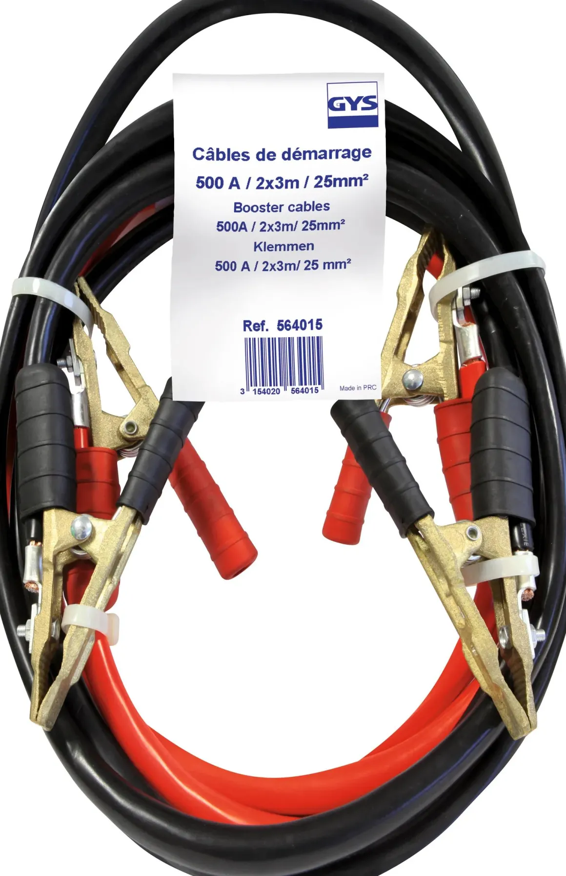 Startkabels 500A 3 ,0 25 mm²