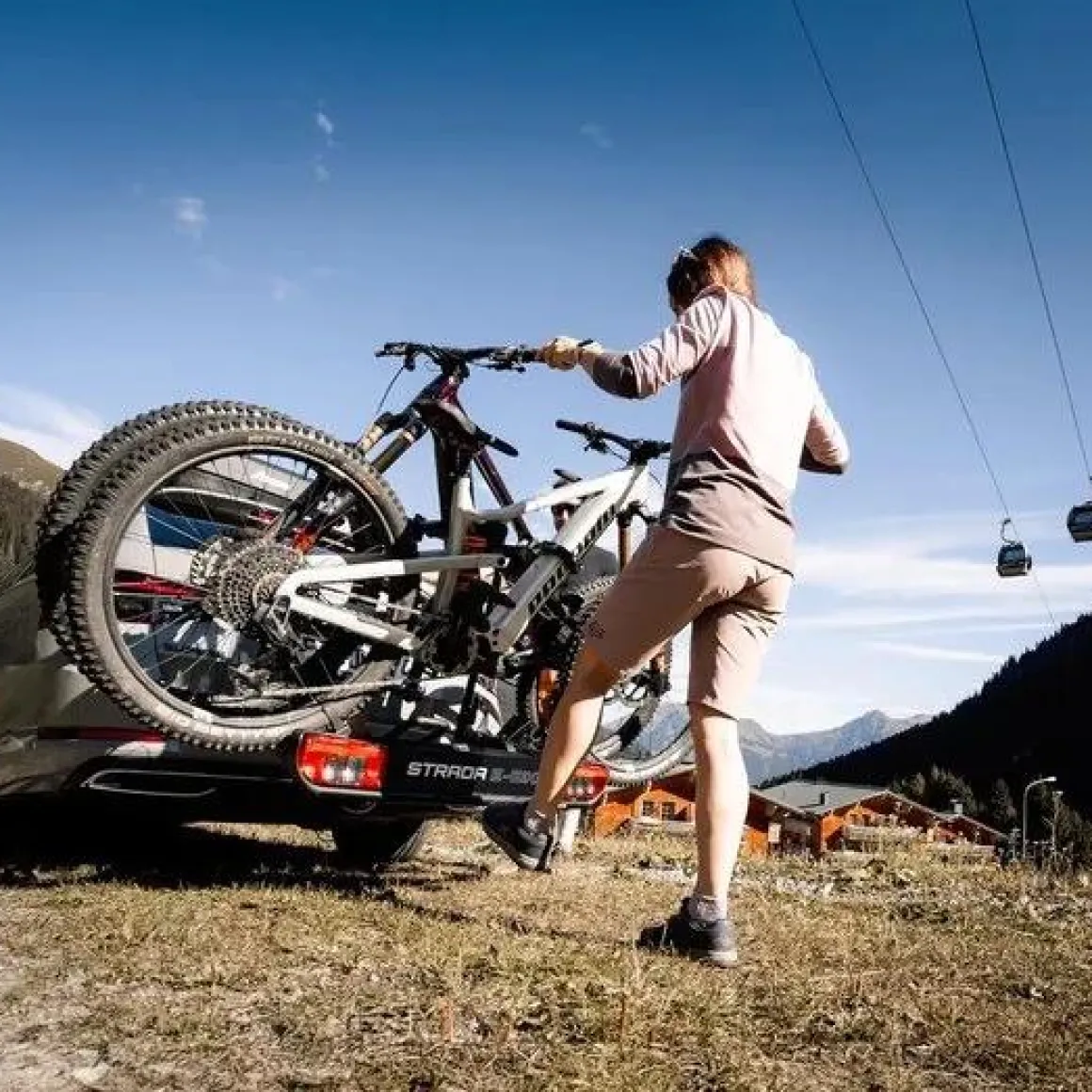 Strada E-Bike M fietsendrager - 2x E-Bike