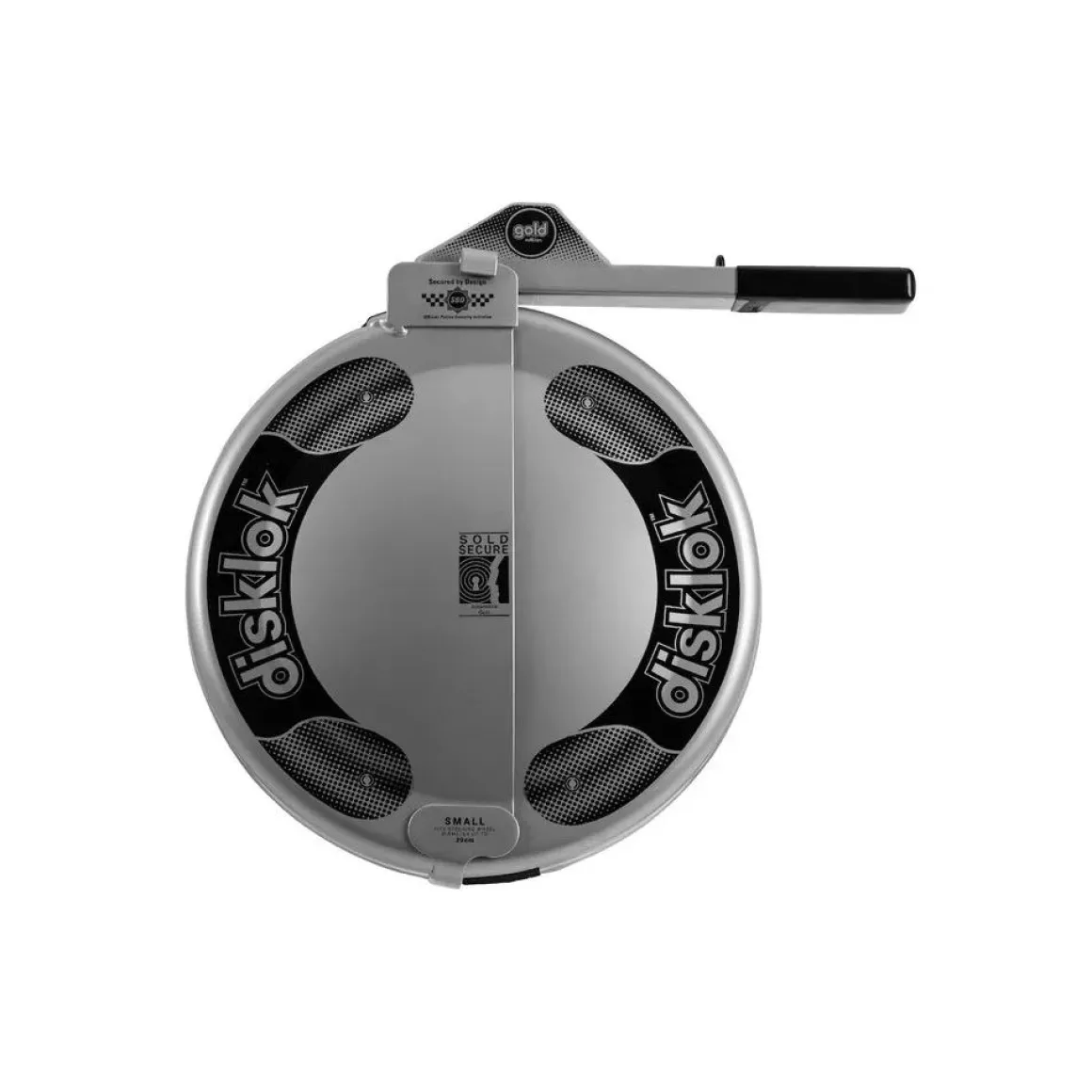 Stuurslot Disklok - 35 tot 39 cm - Zilver