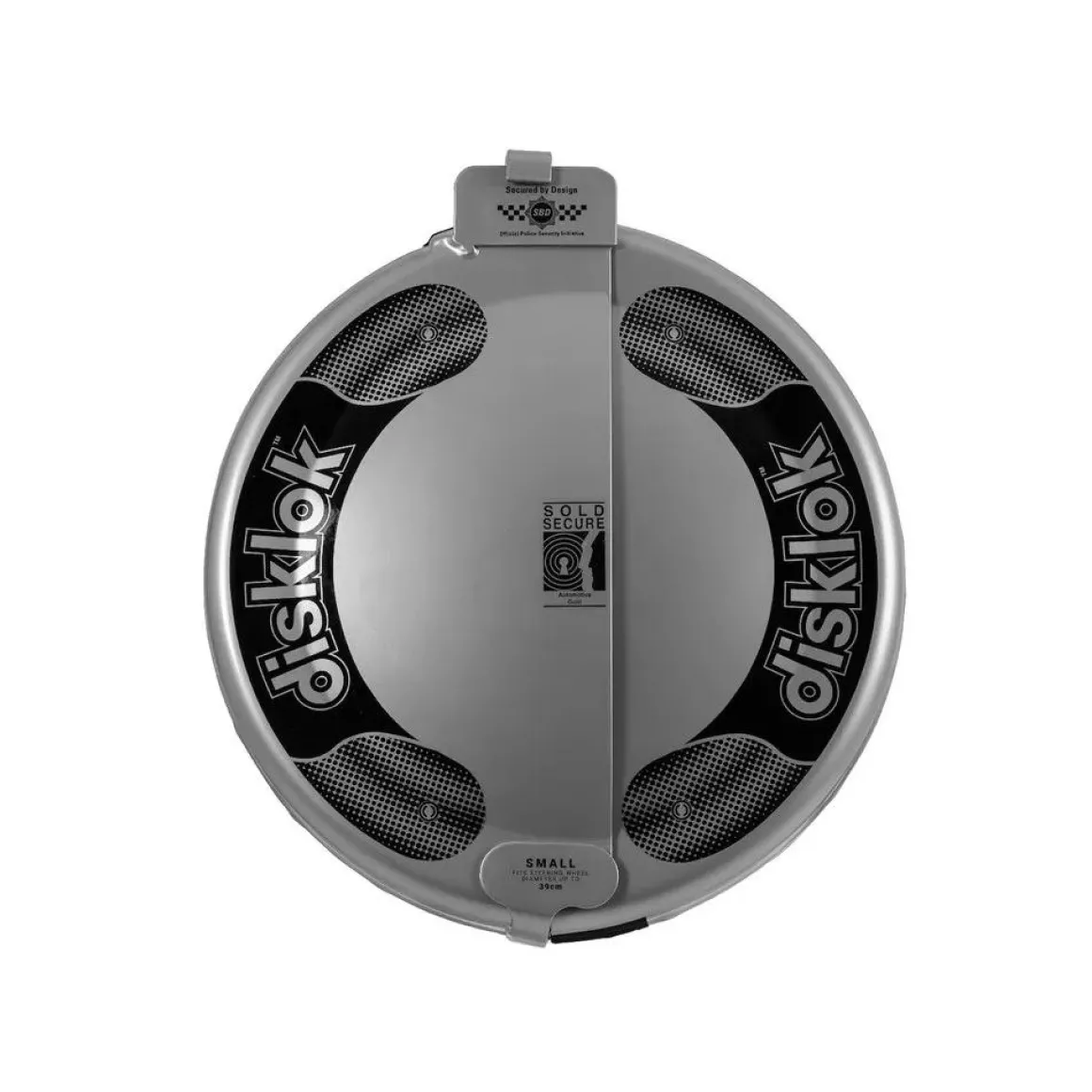 Stuurslot Disklok - 35 tot 39 cm - Zilver