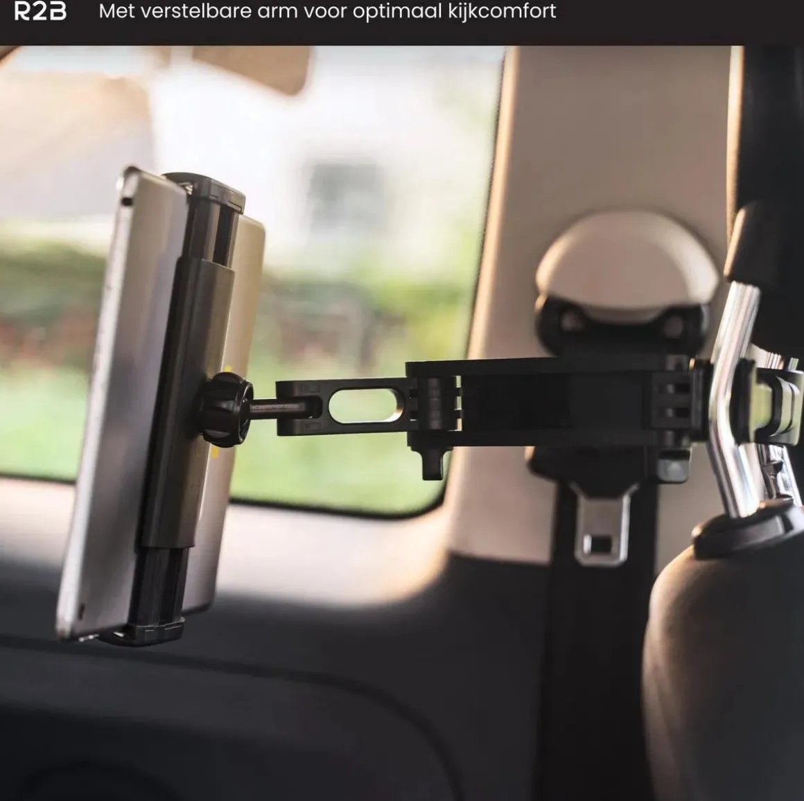 Tablet houder auto met verstelbare arm