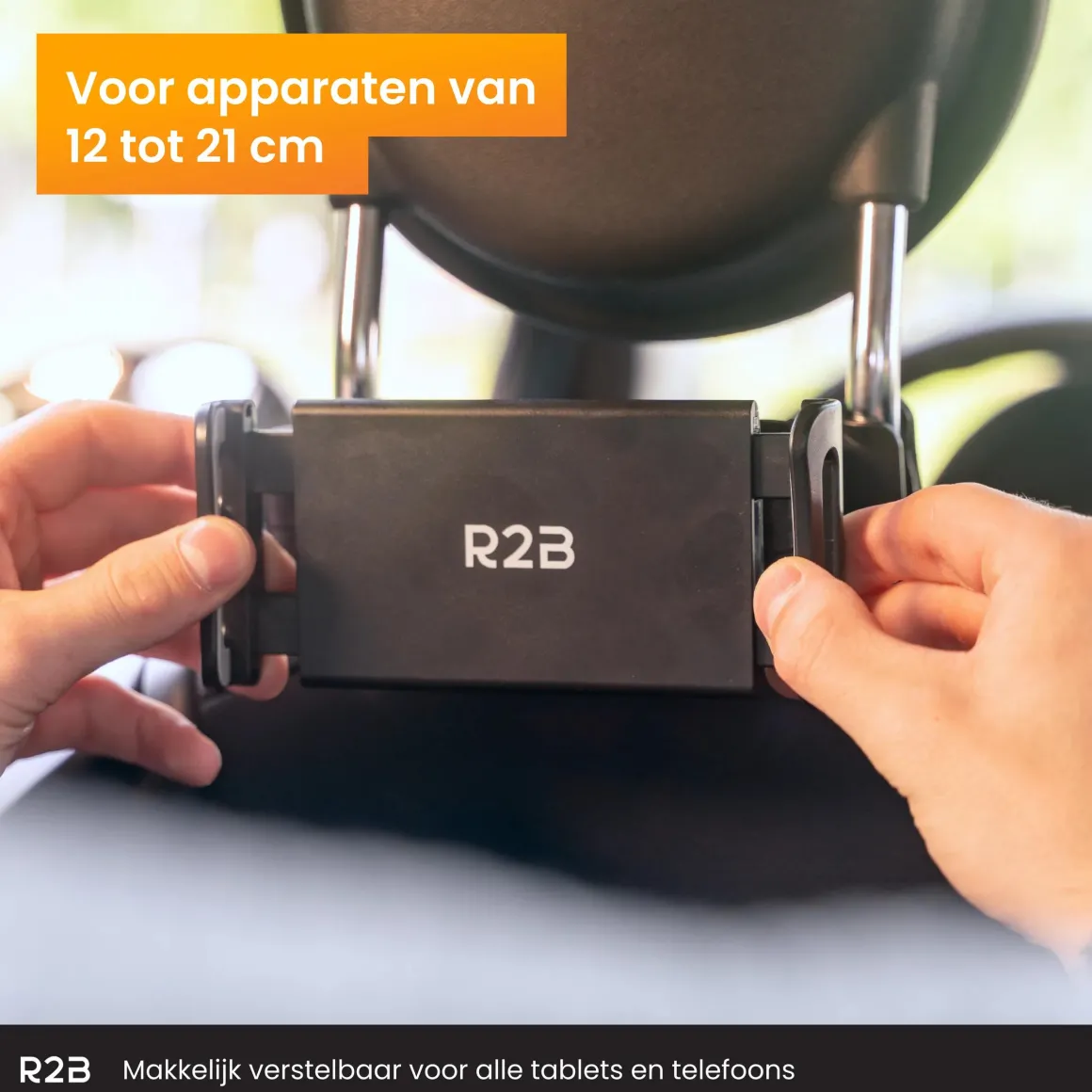 Tablet houder auto met verstelbare arm