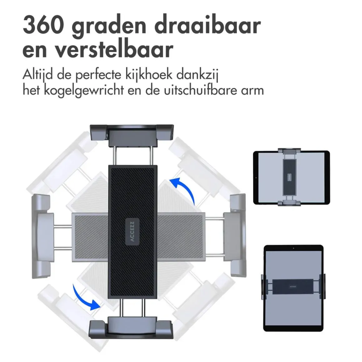 Tablethouder auto