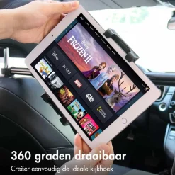 Tablethouder Auto - Hoofdsteun Midden