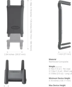 Tablethouderset auto klein