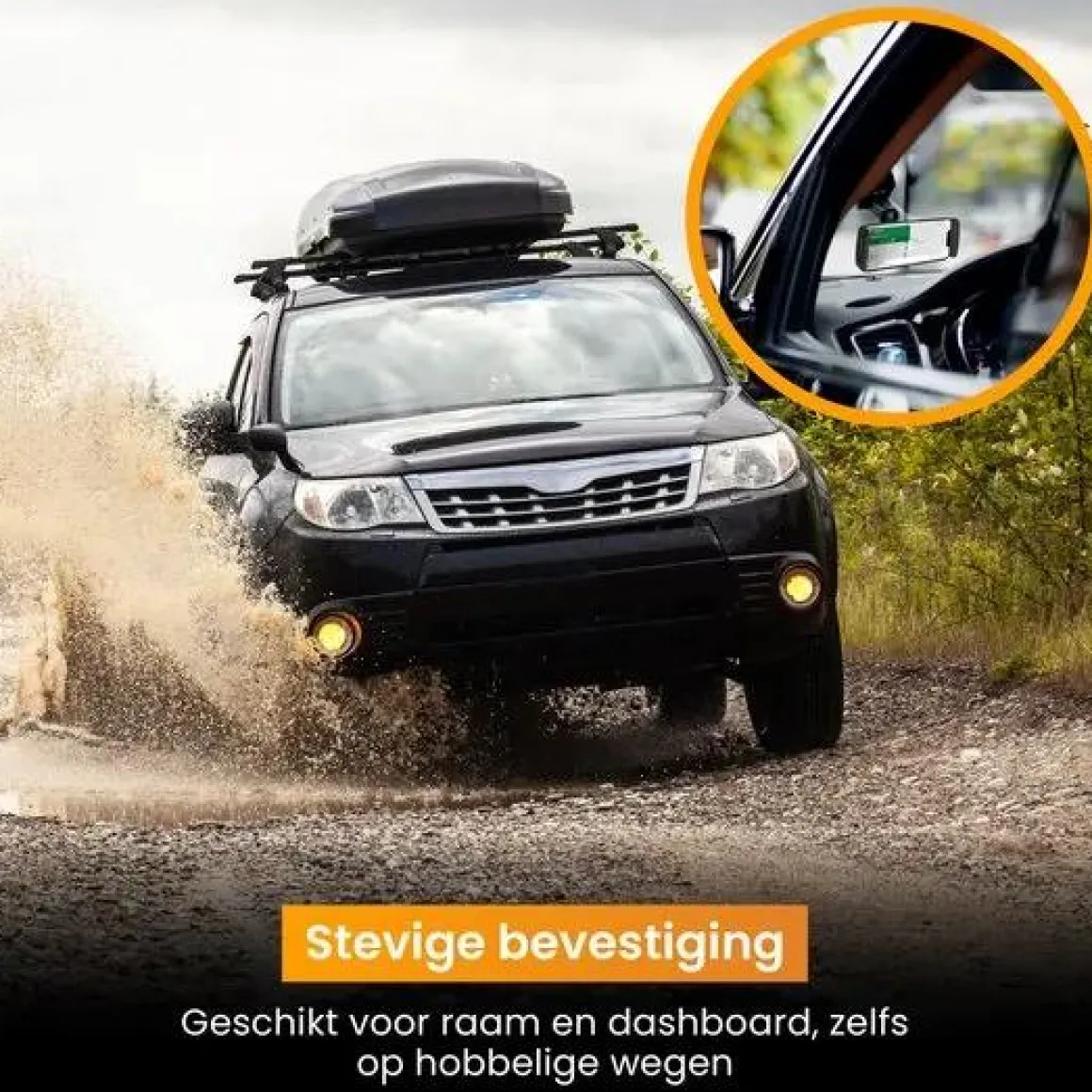 Tablethouder/Telefoonhouder Auto Zuignap
