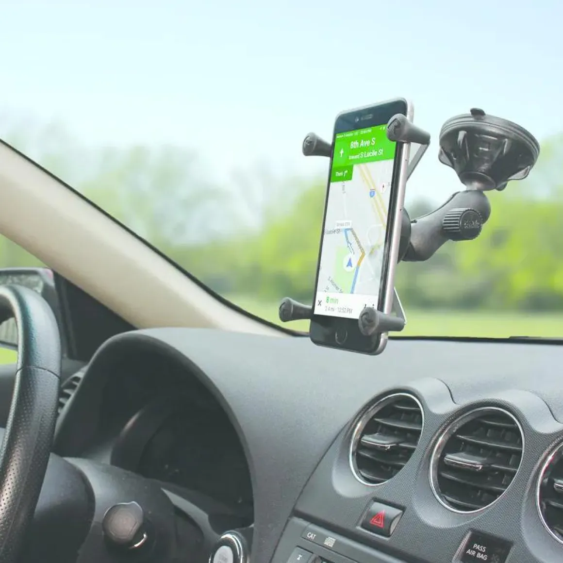 telefoon auto X-Grip groot zuignap