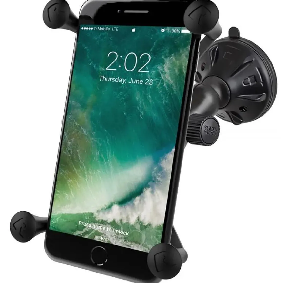 telefoon auto X-Grip groot zuignap