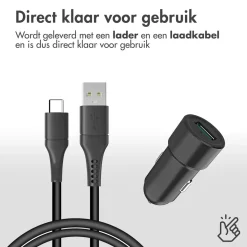 Telefoonhouder & Oplader Auto