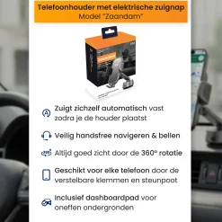 Telefoonhouder Auto - Elektrische Zuignap
