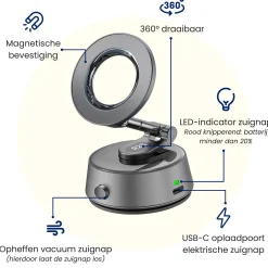 Telefoonhouder Auto - Magnetische zuignap