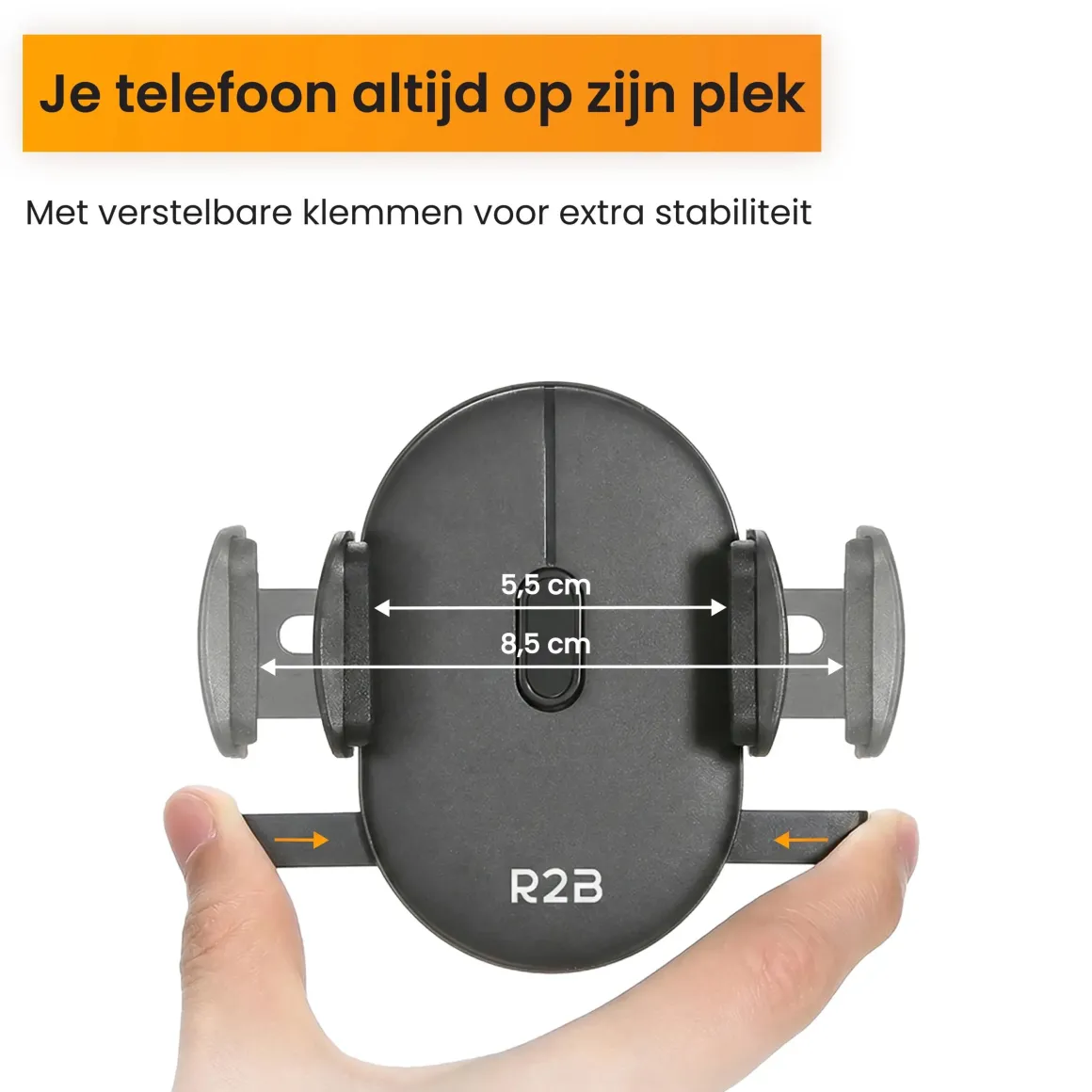 Telefoonhouder Auto voor Dashboard en Raam
