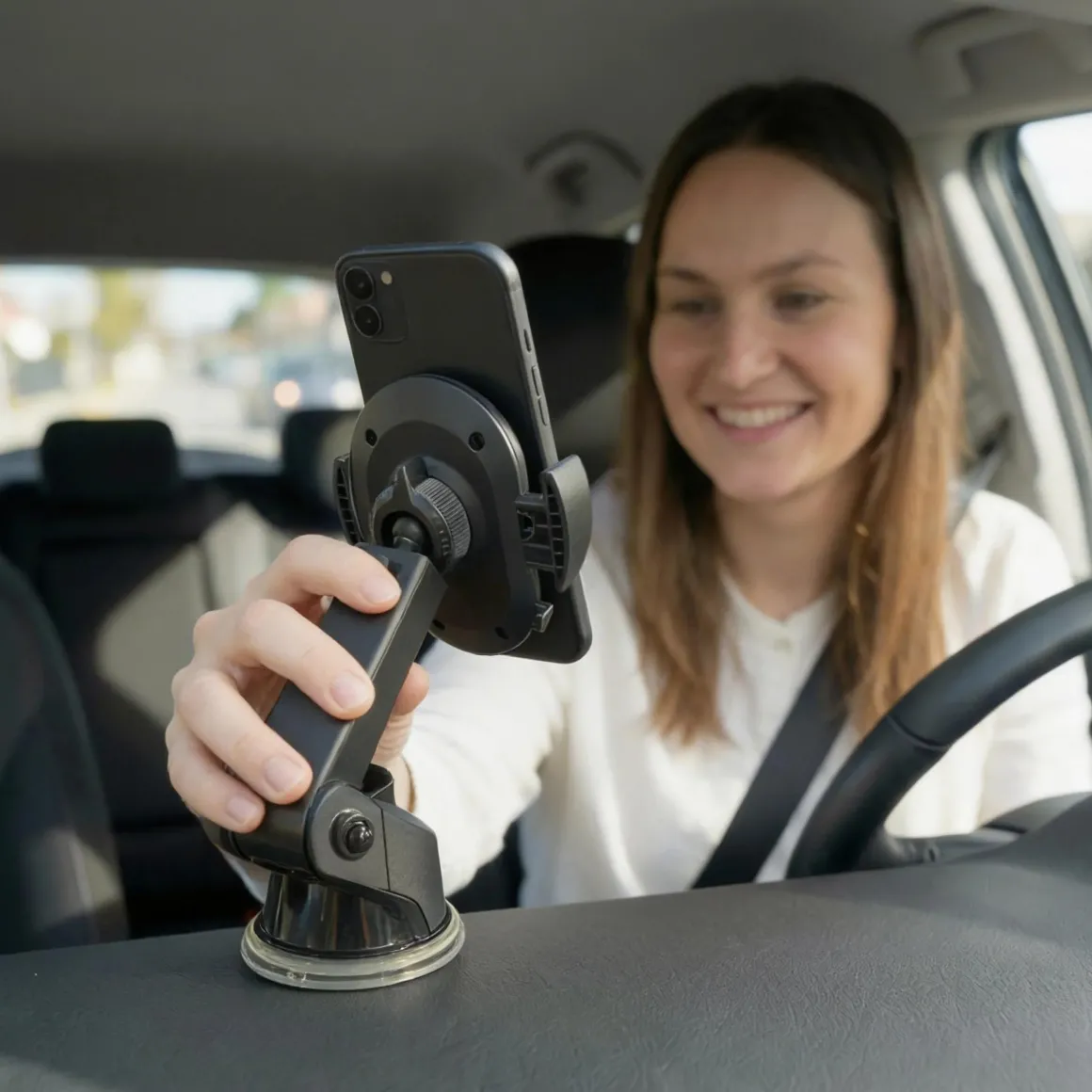 Telefoonhouder Auto voor Dashboard en Raam