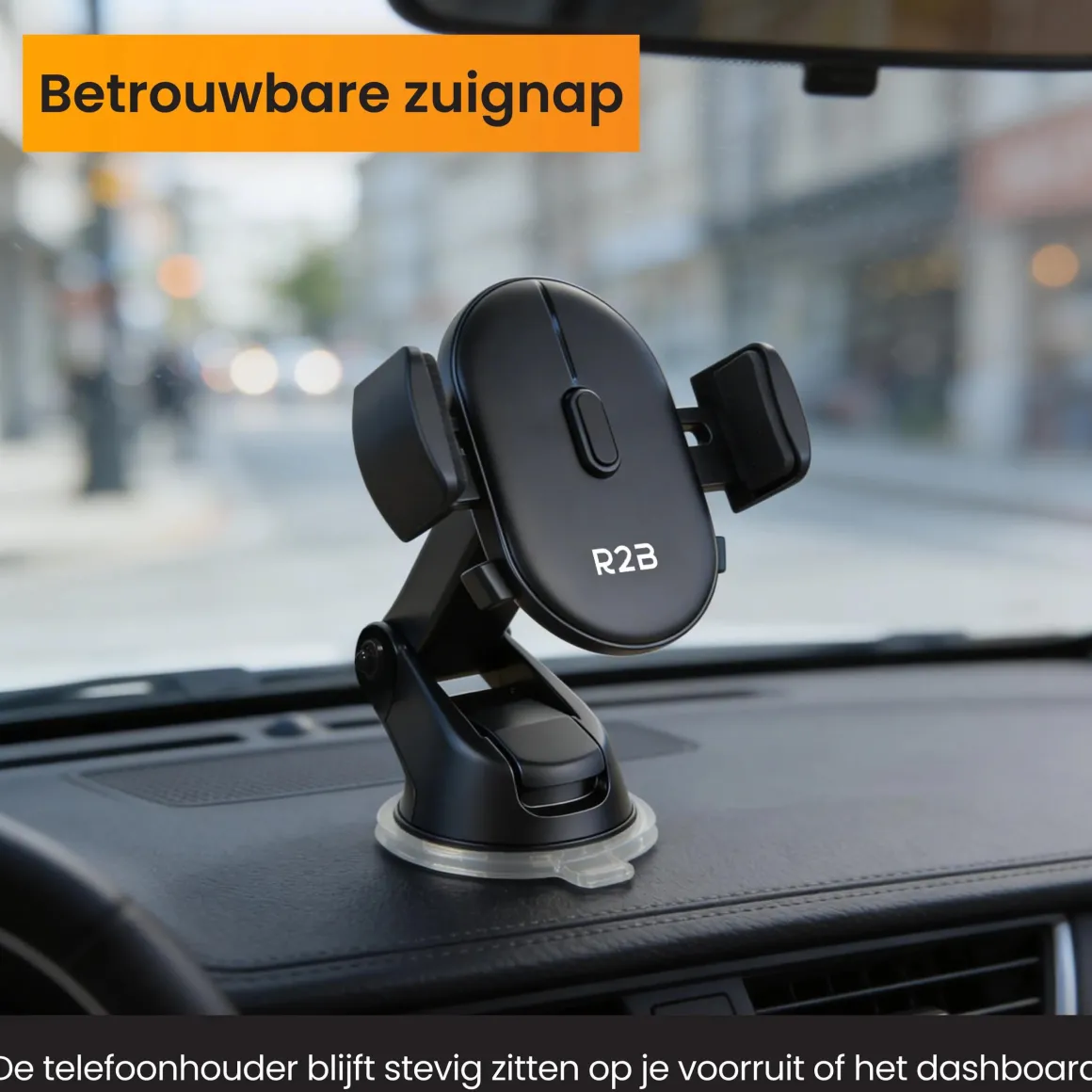 Telefoonhouder Auto voor Dashboard en Raam