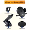 Telefoonhouder Auto voor Raam + Dashboardpad