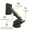 Telefoonhouder Auto Zuignap met Draadloze Oplader