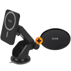Telefoonhouder Auto Zuignap met Draadloze Oplader