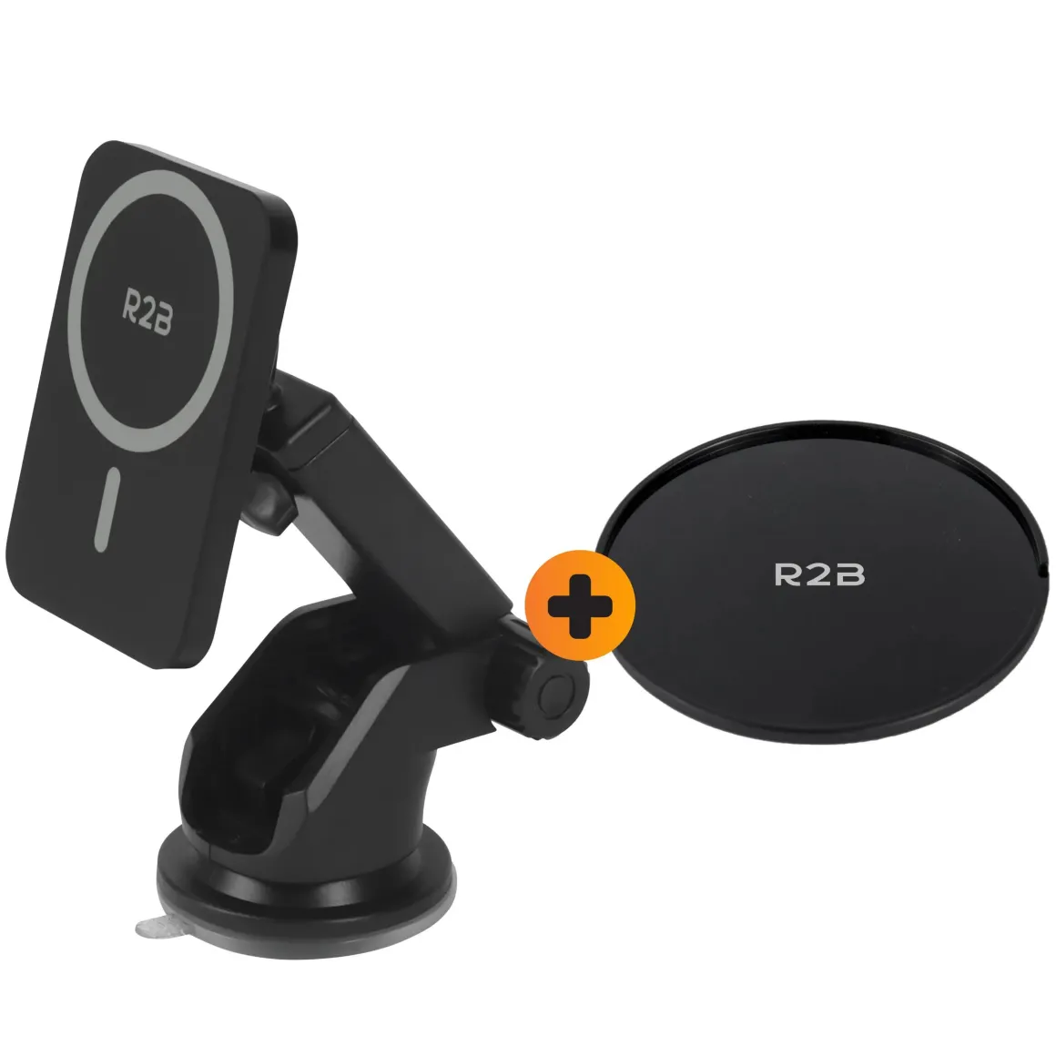 Telefoonhouder Auto Zuignap met Draadloze Oplader