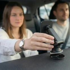 Telefoonhouder Auto Zuignap met Draadloze Oplader