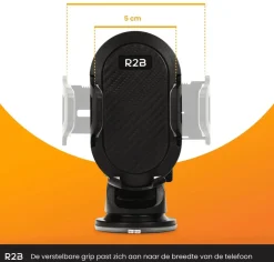 Telefoonhouder Auto Zuignap en Ventilatie