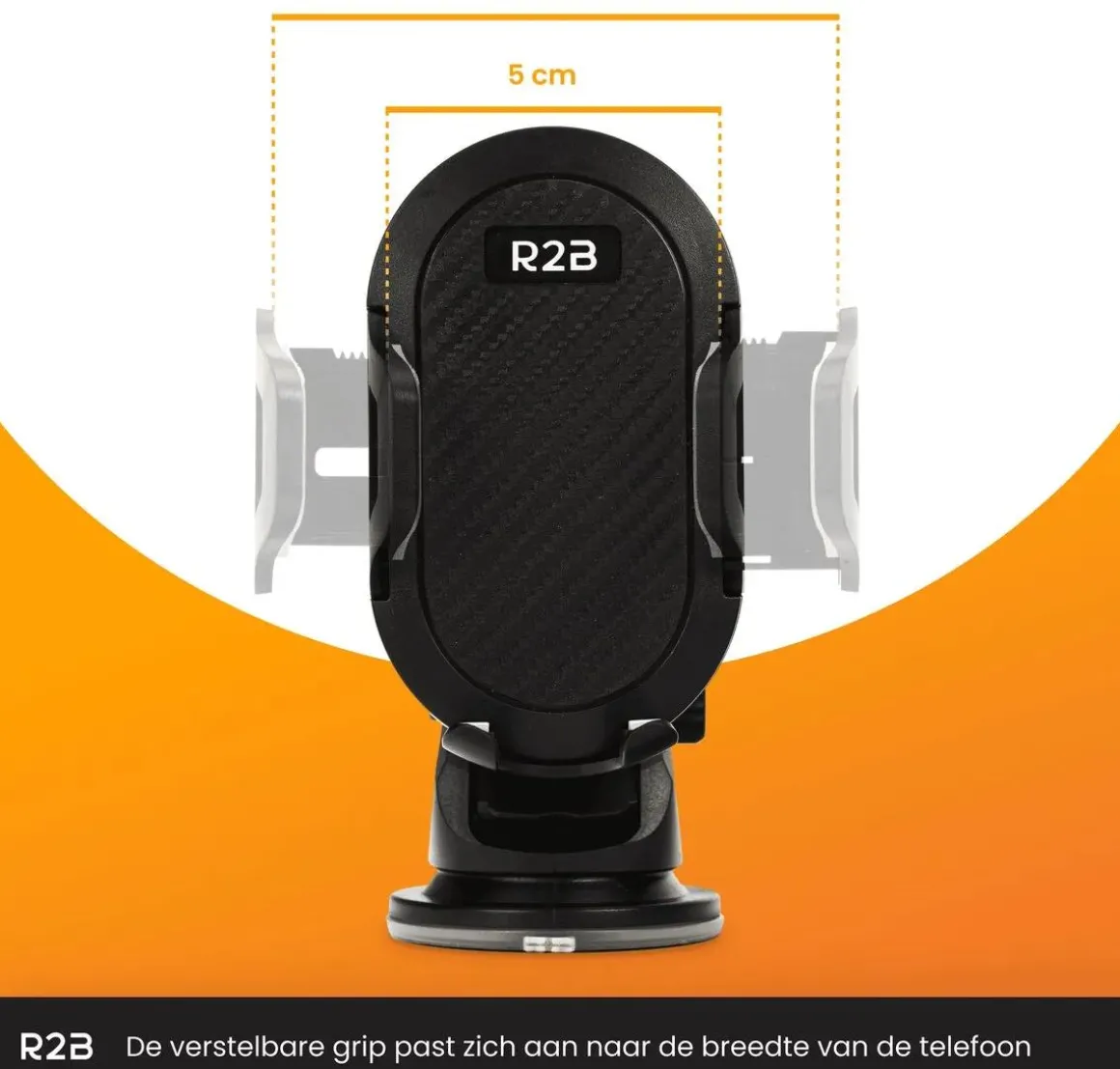 Telefoonhouder Auto Zuignap en Ventilatie