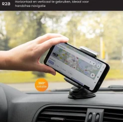 Telefoonhouder Auto Zuignap Dashboard