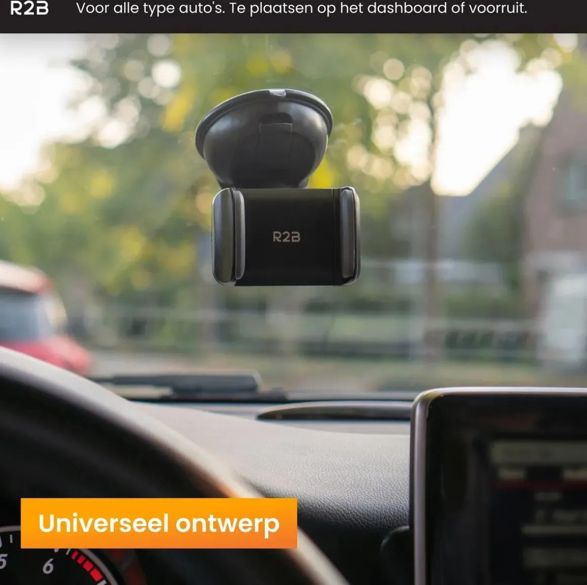 Telefoonhouder Auto Zuignap Dashboard