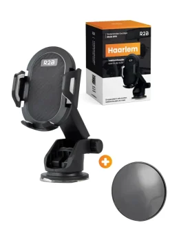 Telefoonhouders Auto Zuignap + Dashboardpad