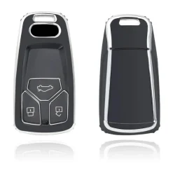 TPU Sleutelhoesje voor Audi zwart B3